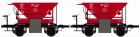 66157  Roco 2 Piece Set: Gravel car